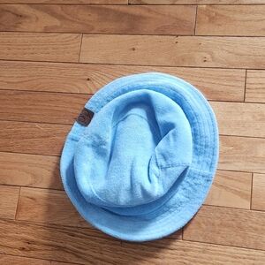 Terrycloth Blue Bucket Hat